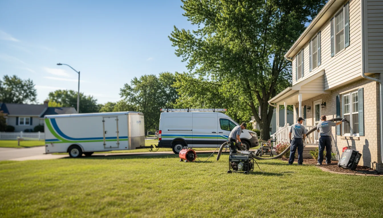 Flooded Basement Restoration And Cleanup With Repair in Valentine, NE near me